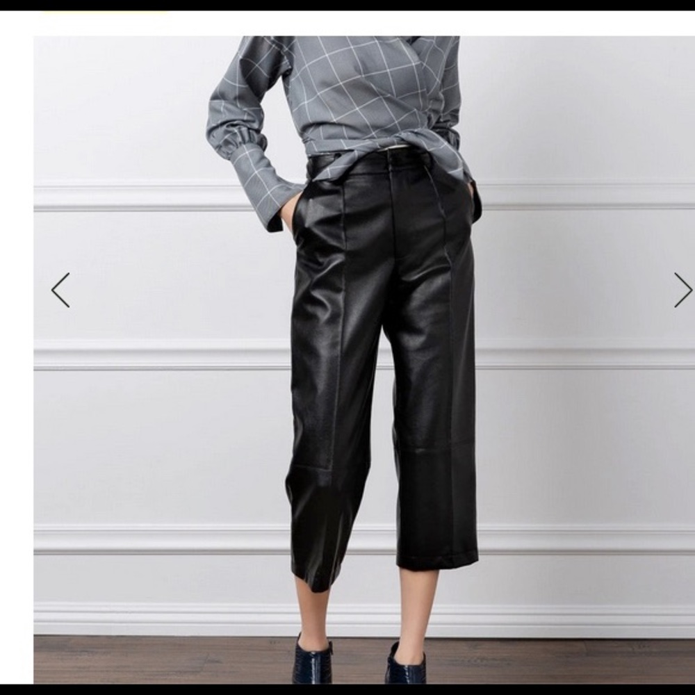 J. Ing Faux Leather Pants